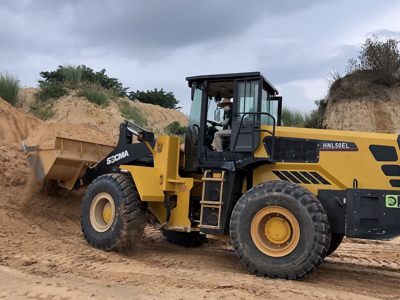 5t electric wheel loader