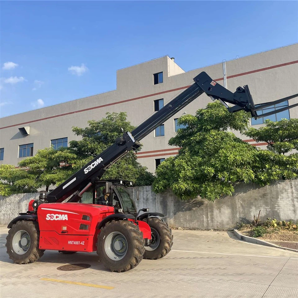 4 tona 7 metara hidraulični pogon mehanički mini mali teleskopski utovarivač teleskopski utovarivač cijena