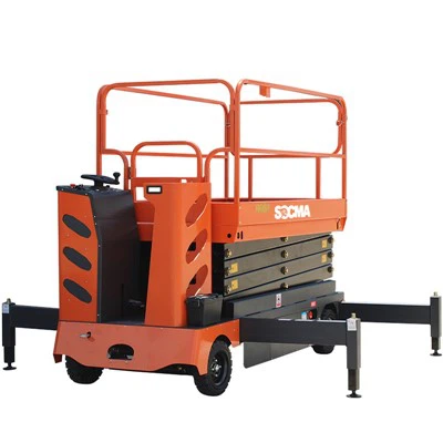 SOCMA 500kg kapacitet kapaciteta 9M eCtric hidrauličnog zračnog radne platforme platforme za vožnju makaze