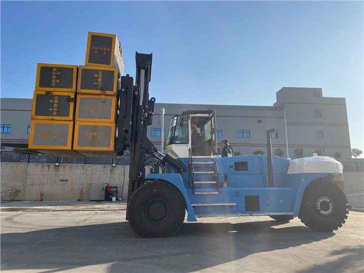50t forklift load test