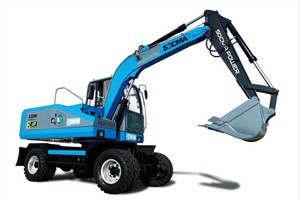 SOCMA električni bager na kotačima 0 Građevinske mašine s emisijom ugljika od 8 tona