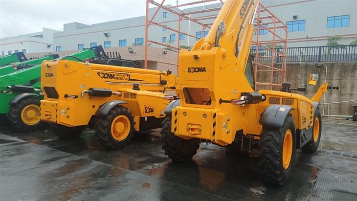 SOCMA 5 Ton 15m Telehandler 4WD Crab Mode
