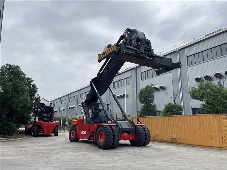 HNRS4531-5E 45 Ton Electric Reach Stacker For Loaded Containers